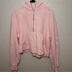 Lululemon | Baby Pink Half Zip Scuba